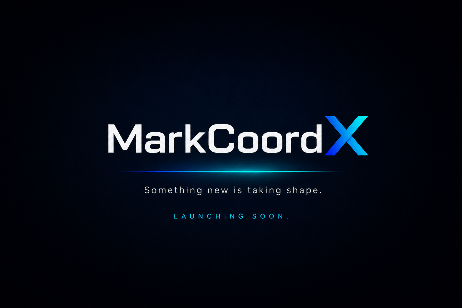 MarkCoordX – Launching soon